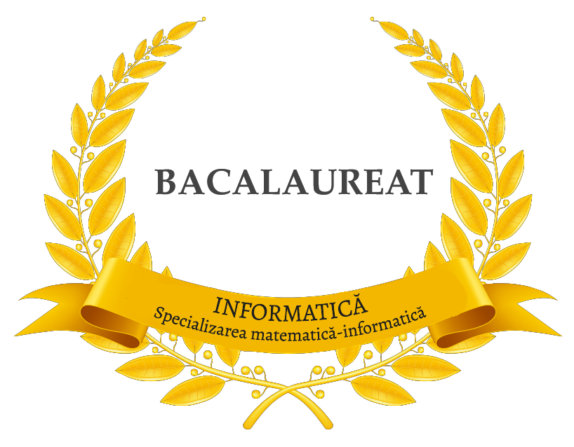 Bacalaureat Informatică - Specializare matematică-informatică